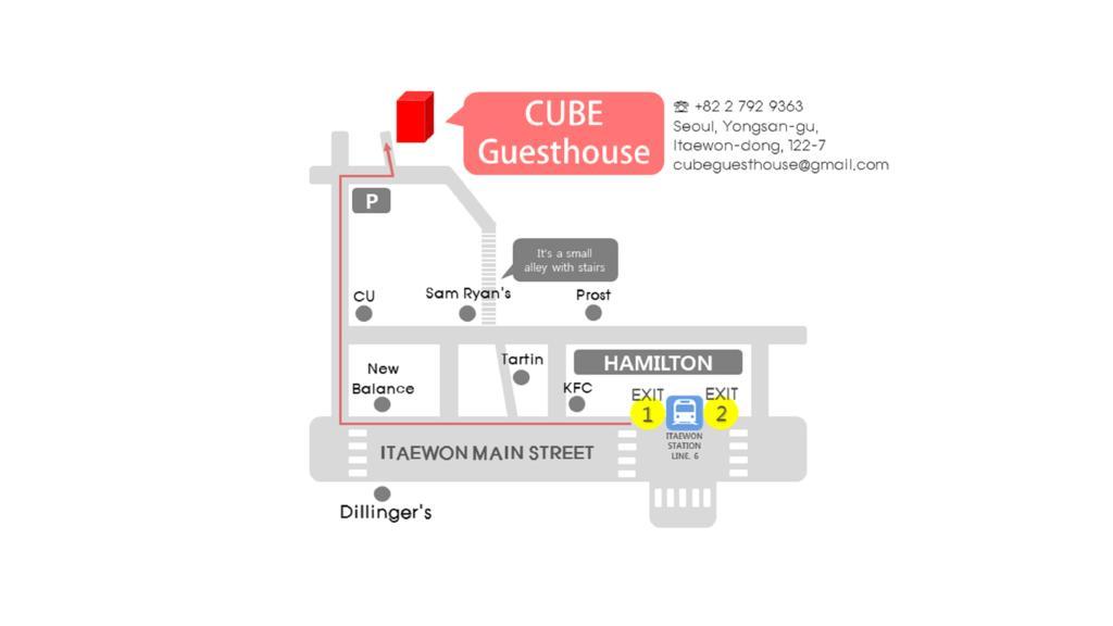 Cube Guesthouse Seoul Exterior photo